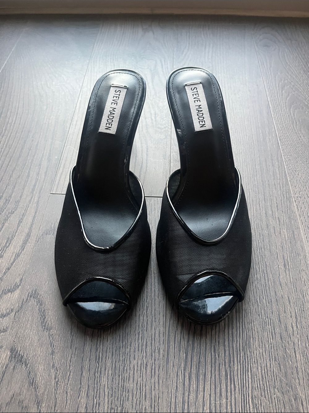 Steve Madden Rowe Peep Toe Heels